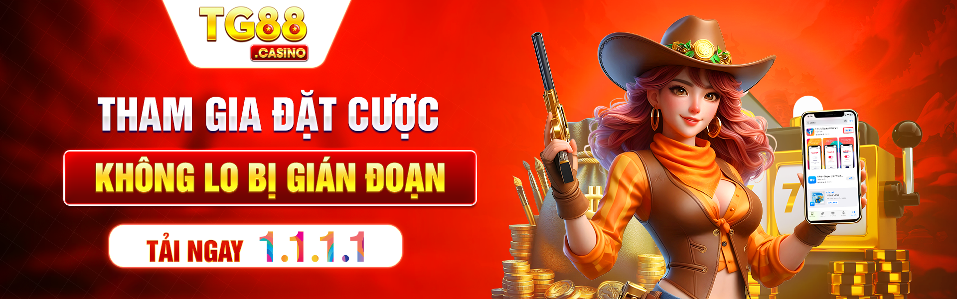 Tham gia đặt cược không lo bị gián đoạn. Tải ngay 1.1.1.1